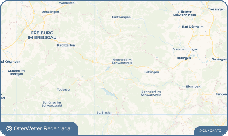 Wetter-Widget-Vorschau mit Vorhersagedaten für Saig