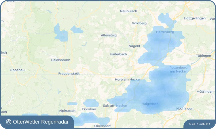Widget-Vorschau für Salzstetten Wetter-Widget-Vorschau mit Vorhersagedaten für Salzstetten