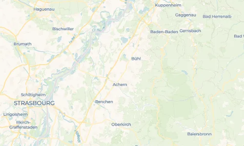 Regenradar Vorschaubild - Aktuelle Niederschläge in Sasbachried und Umgebung