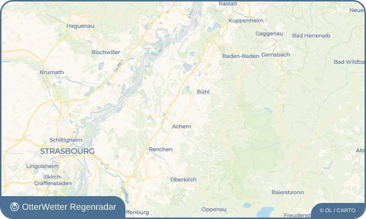 Wetter-Widget-Vorschau mit Vorhersagedaten für Sasbachried