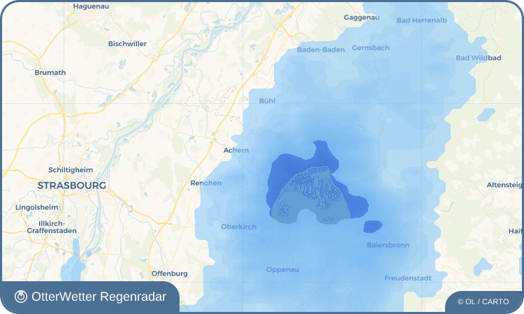 Widget-Vorschau für Sasbachwalden Wetter-Widget-Vorschau mit Vorhersagedaten für Sasbachwalden