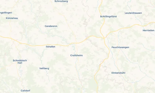 Regenradar Vorschaubild - Aktuelle Niederschläge in Satteldorf und Umgebung