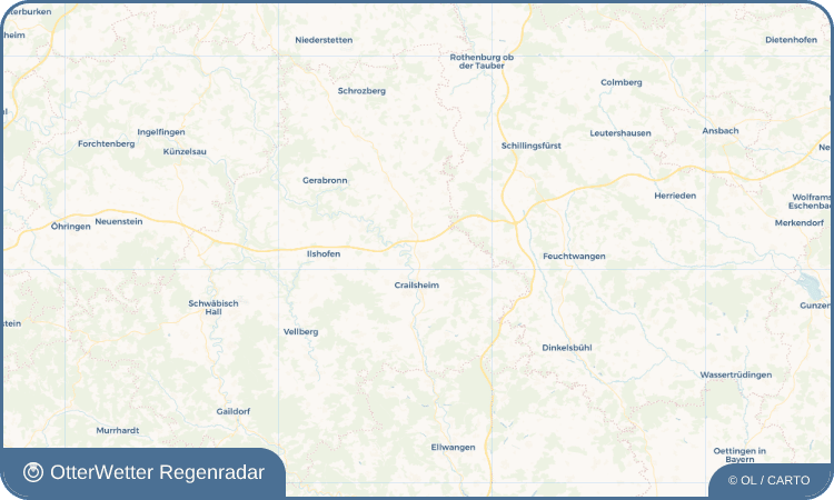 OtterWetter Regenradar-Widget Satteldorf
