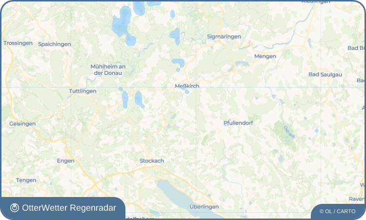OtterWetter Regenradar-Widget Sauldorf