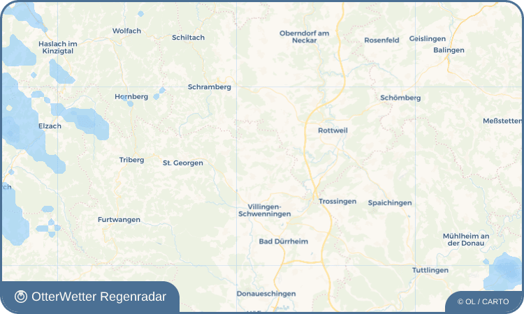 OtterWetter Regenradar-Widget Schabenhausen