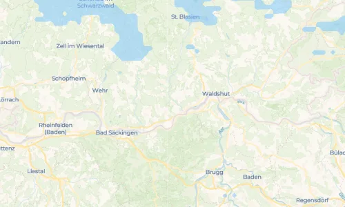 Regenradar Vorschaubild - Aktuelle Niederschläge in Schachen und Umgebung