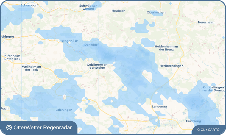 Widget-Vorschau für Schalkstetten Wetter-Widget-Vorschau mit Vorhersagedaten für Schalkstetten