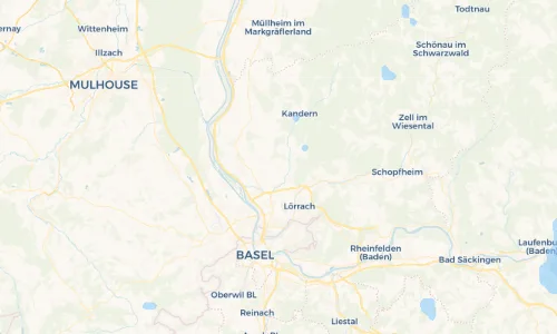 Regenradar Vorschaubild - Aktuelle Niederschläge in Schallbach und Umgebung