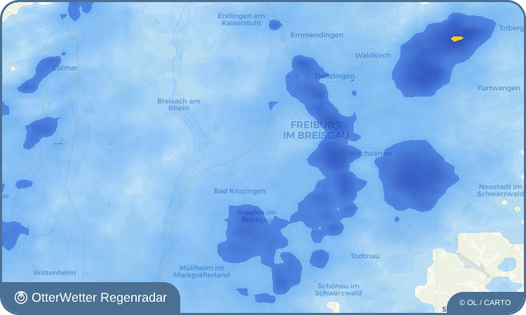 OtterWetter Regenradar-Widget Schallstadt