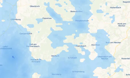 Regenradar Vorschaubild - Aktuelle Niederschläge in Schapbach und Umgebung