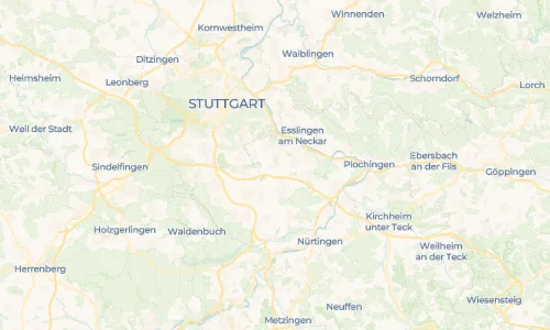 Regenradar Vorschaubild - Aktuelle Niederschläge in Scharnhausen und Umgebung