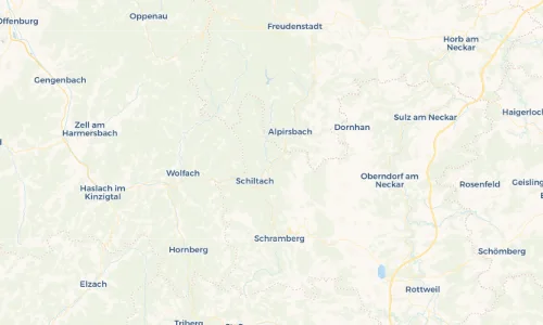 Regenradar Vorschaubild - Aktuelle Niederschläge in Schenkenzell und Umgebung