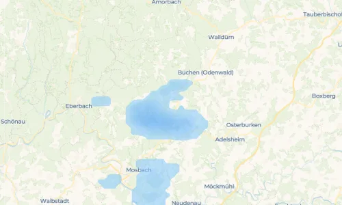 Regenradar-Vorschau: aktuelle Niederschläge in Scheringen und Umgebung