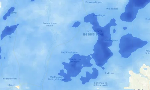Regenradar Vorschaubild - Aktuelle Niederschläge in Scherzingen und Umgebung