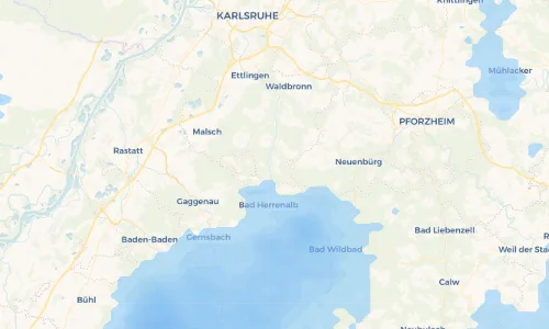 Regenradar Vorschaubild - Aktuelle Niederschläge in Schielberg und Umgebung