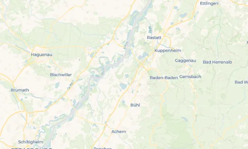 Regenradar-Vorschau: aktuelle Niederschläge in Schiftung und Umgebung