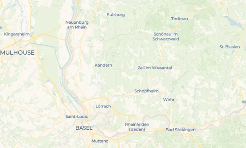 Regenradar Vorschaubild - Aktuelle Niederschläge in Schlächtenhaus und Umgebung