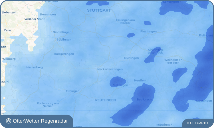 OtterWetter Regenradar-Widget Schlaitdorf