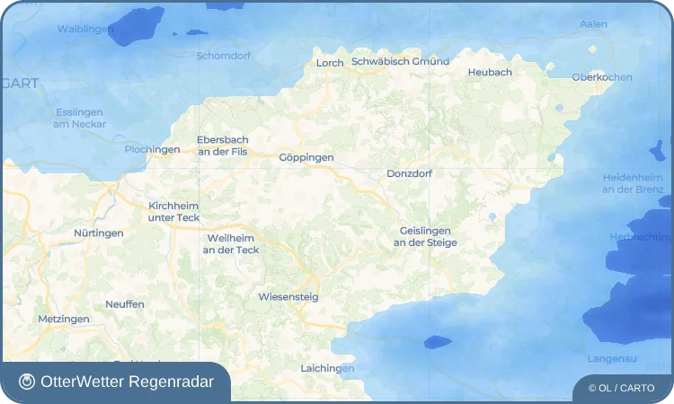 Widget-Vorschau für Schlat Wetter-Widget-Vorschau mit Vorhersagedaten für Schlat