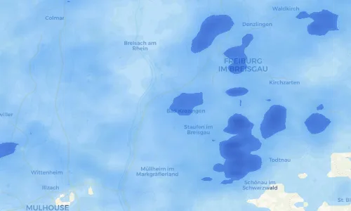 Regenradar Vorschaubild - Aktuelle Niederschläge in Schlatt und Umgebung