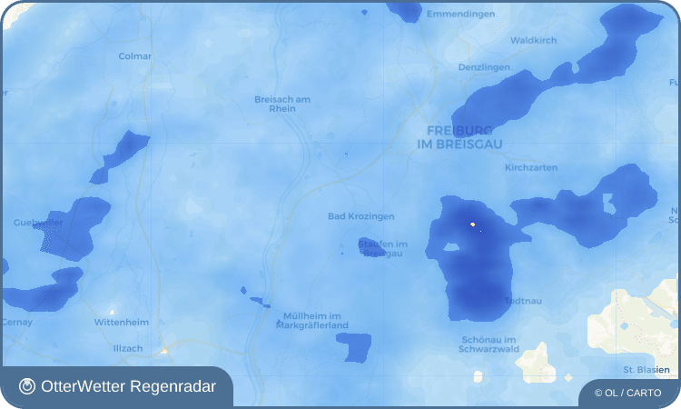 OtterWetter Regenradar-Widget Schlatt