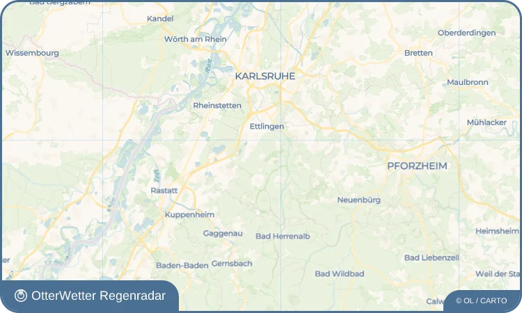 Wetter-Widget-Vorschau mit Vorhersagedaten für Schluttenbach