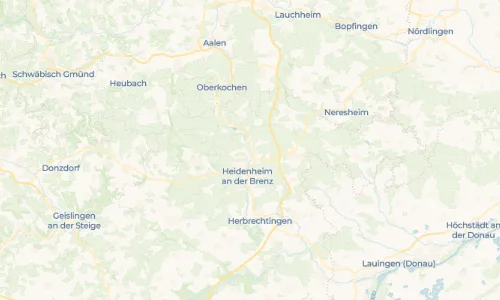 Regenradar Schnaitheim: aktuelle Niederschläge in Schnaitheim und Umgebung, Stand 24. Oktober 2026 um 22:45 Uhr