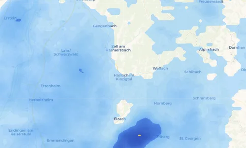 Regenradar Vorschaubild - Aktuelle Niederschläge in Schnellingen und Umgebung