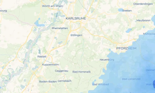 Regenradar Vorschaubild - Aktuelle Niederschläge in Schöllbronn und Umgebung
