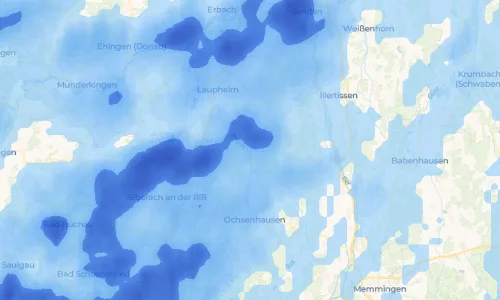 Regenradar Vorschaubild - Aktuelle Niederschläge in Schönebürg und Umgebung