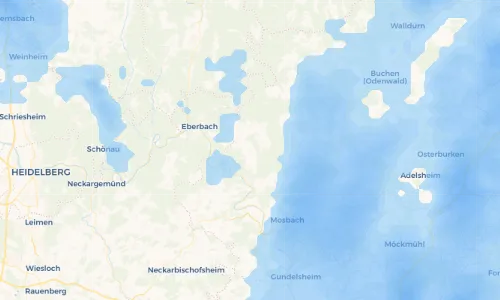 Regenradar Vorschaubild - Aktuelle Niederschläge in Schollbrunn und Umgebung
