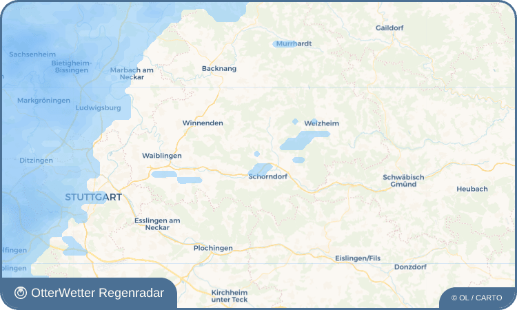 OtterWetter Regenradar-Widget Schornbach
