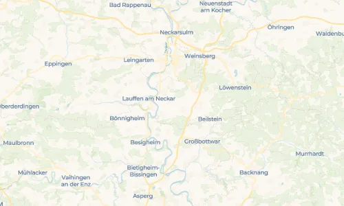 Regenradar Vorschaubild - Aktuelle Niederschläge in Schozach und Umgebung