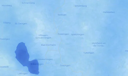 Regenradar Vorschaubild - Aktuelle Niederschläge in Schura und Umgebung