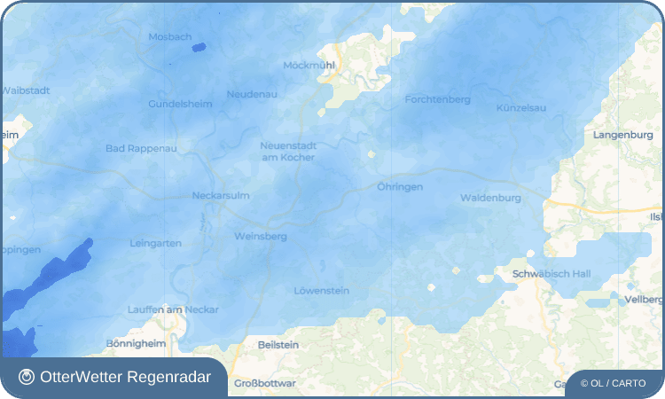 OtterWetter Regenradar-Widget Schwabbach