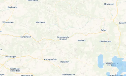 Regenradar Vorschaubild - Aktuelle Niederschläge in Schwäbisch Gmünd und Umgebung