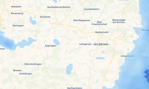 Regenradar Vorschaubild - Aktuelle Niederschläge in Schwaigern und Umgebung