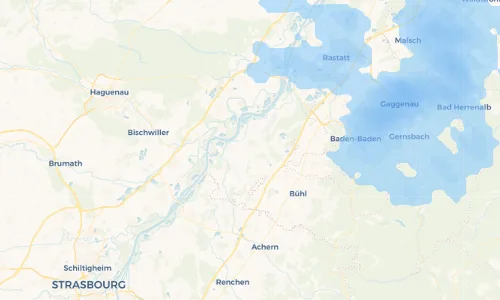 Regenradar-Vorschau: aktuelle Niederschläge in Schwarzach und Umgebung
