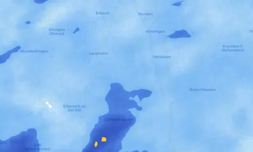 Regenradar Vorschaubild - Aktuelle Niederschläge in Schwendi und Umgebung