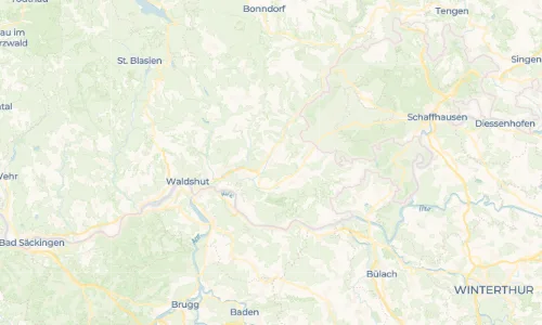 Regenradar-Vorschau: aktuelle Niederschläge in Schwerzen und Umgebung