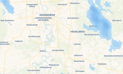 Regenradar Vorschaubild - Aktuelle Niederschläge in Schwetzingen und Umgebung