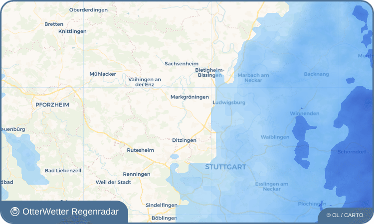 Wetter-Widget-Vorschau mit Vorhersagedaten für Schwieberdingen