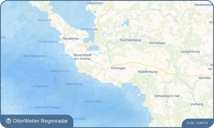 Widget-Vorschau für Schwöllbronn Wetter-Widget-Vorschau mit Vorhersagedaten für Schwöllbronn