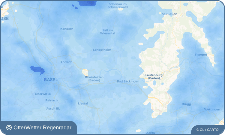 OtterWetter Regenradar-Widget Schwörstadt