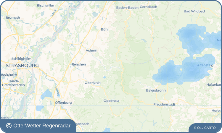 Wetter-Widget-Vorschau mit Vorhersagedaten für Seebach