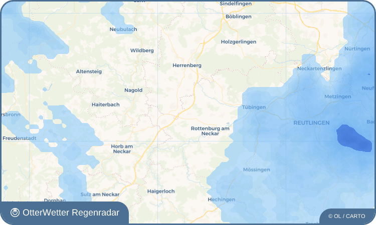 Widget-Vorschau für Seebronn Wetter-Widget-Vorschau mit Vorhersagedaten für Seebronn