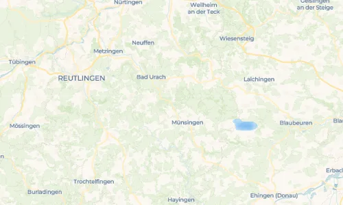 Regenradar Vorschaubild - Aktuelle Niederschläge in Seeburg und Umgebung