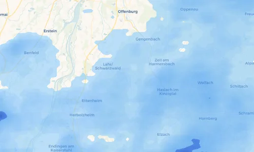 Regenradar Vorschaubild - Aktuelle Niederschläge in Seelbach und Umgebung