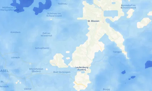 Regenradar Vorschaubild - Aktuelle Niederschläge in Segeten und Umgebung