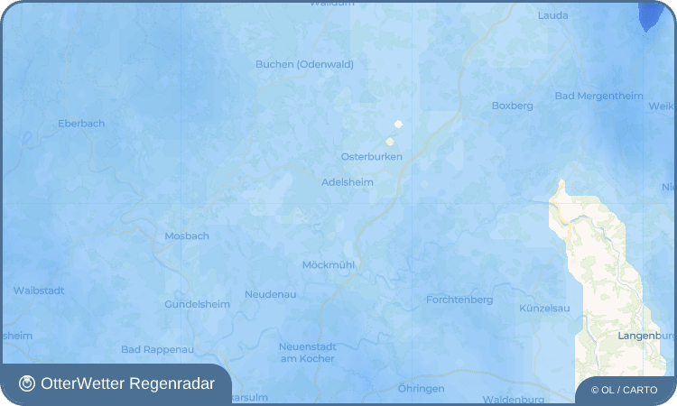 OtterWetter Regenradar-Widget Sennfeld